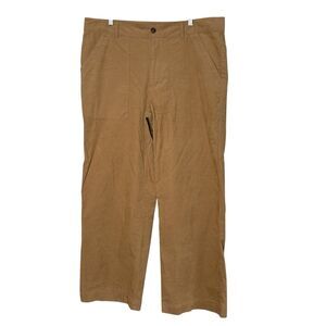 Weatherproof Vintage Corduroy Pants Wide Leg High Rise Stretch Women Size 14